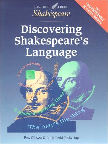 Cover for Discovering Shakespeare's language