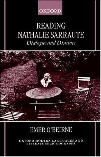 Cover for Reading Nathalie Sarraute