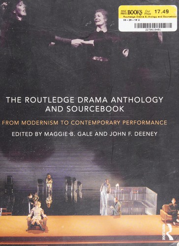 Cover for The Routledge drama anthology and sourcebook
