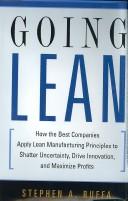 Cover for Going lean