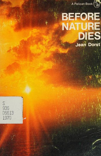 Cover for Before nature dies