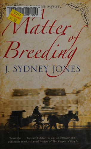 Cover for A matter of breeding