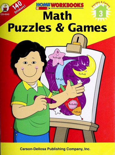 Cover for Math Puzzles & Games (Home Workbooks)