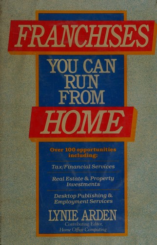 Cover for Franchises you can run from home