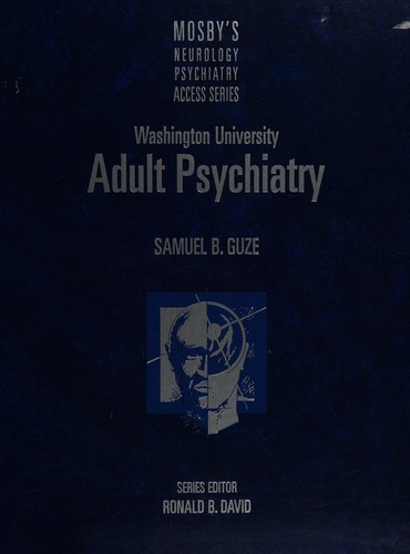 Cover for Washington University adult psychiatry