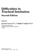 Cover for Difficulties in tracheal intubation