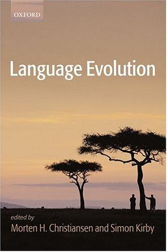 Cover for Language evolution