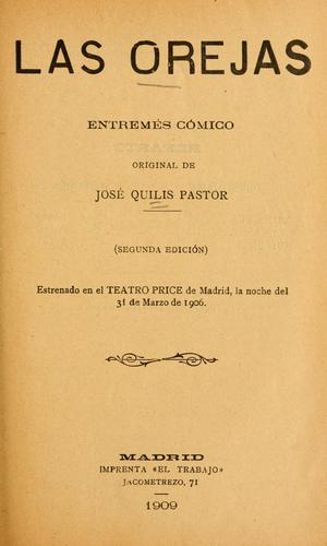 Cover for orejas