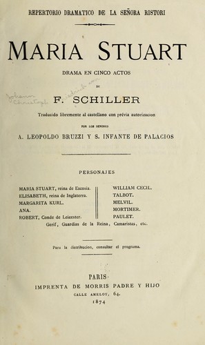 Cover for Maria Stuart