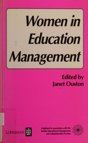 Cover for Women in education management