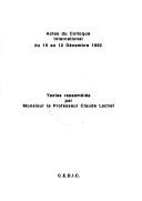 Cover for Les genres insérés dans le roman