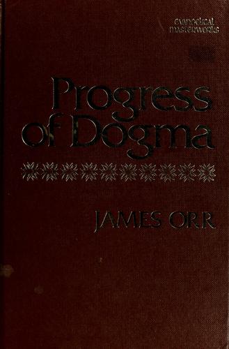 Cover for Progress of dogma