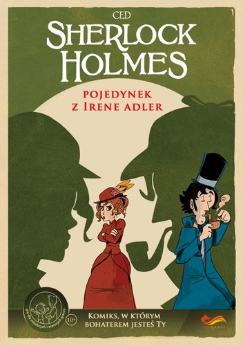 Cover for Sherlock Holmes : pojedynek z Irene Adler