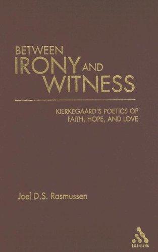 Cover for Between irony and witness