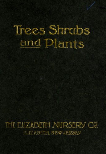 Cover for Trees, shrubs and plants