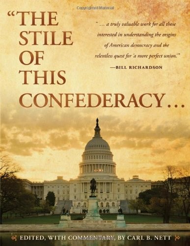 Cover for The Stile of this confederacy--