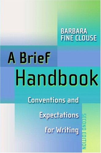 Cover for A Brief Handbook