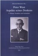 Cover for Peter Wust
