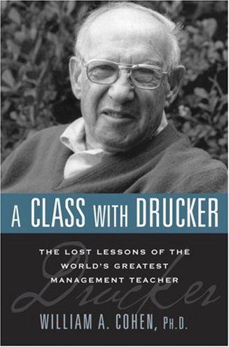 Cover for A Class With Drucker