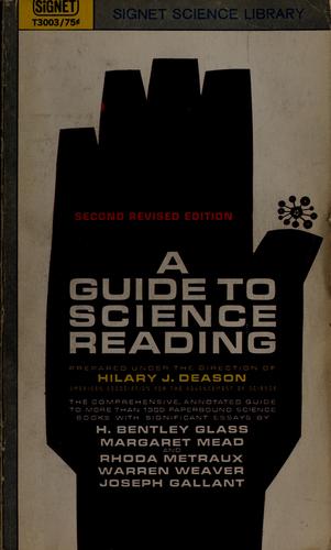 Cover for A Guide to Science Reading