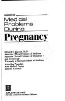 Cover for Handbook of medical problems during pregnancy