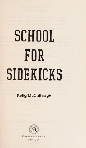Cover for School for sidekicks