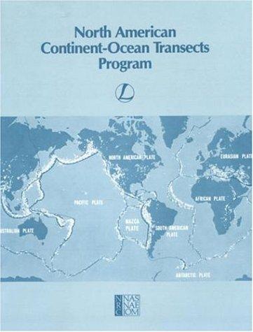 Cover for North American Continent-Ocean Transects Program