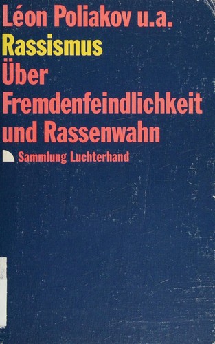 Cover for Rassismus