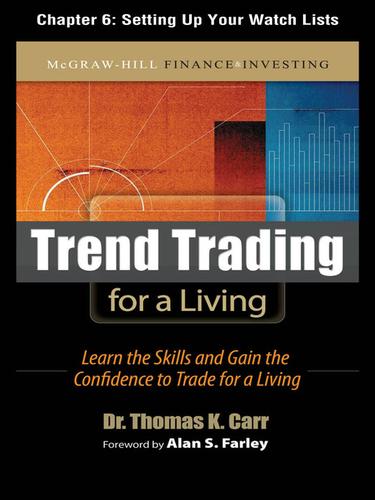 Cover for Setting Up your Watch Lists