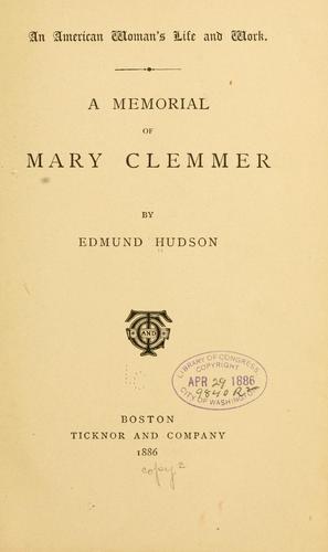 Cover for An American woman's life and work.