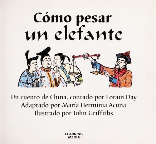 Cover for Co mo pesar un elefante