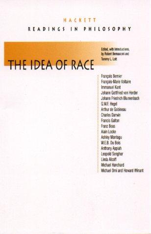 Cover for The Idea of Race (Hackett Publishing Co.)