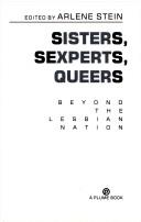Cover for Sisters, sexperts, queers