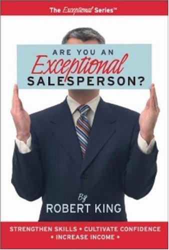 Cover for Are You an Exceptional Salesperson?