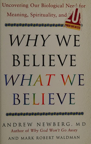 Cover for Why we believe what we believe