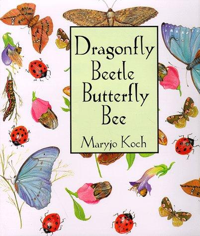 Cover for Dragonfly beetle butterfly bee