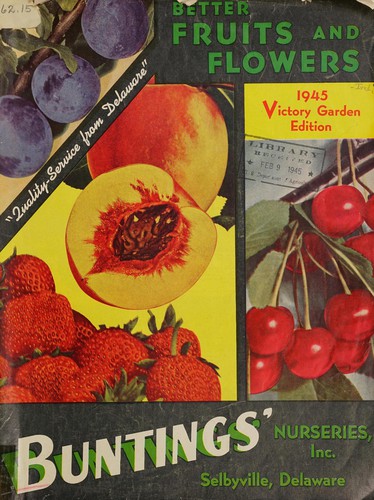 Cover for Better fruits and flowers