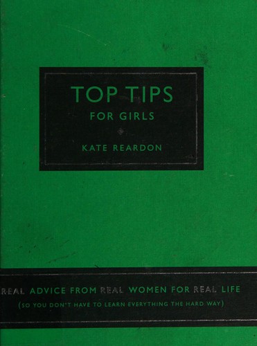 Cover for Top tips for girls