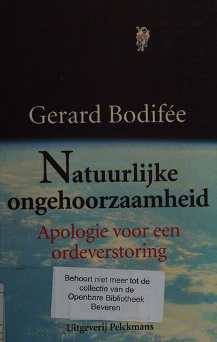 Cover for Natuurlijke ongehoorzaamheid