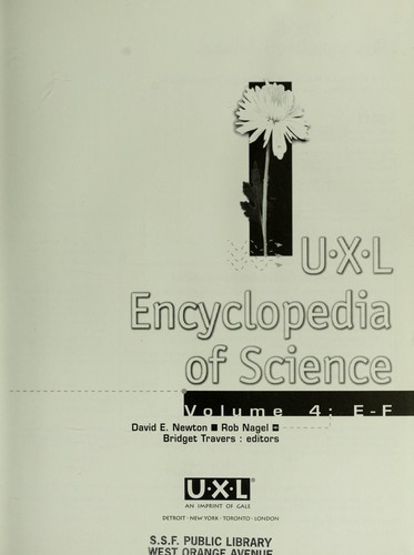 Cover for U℗ʺX℗ʺL encyclopedia of science