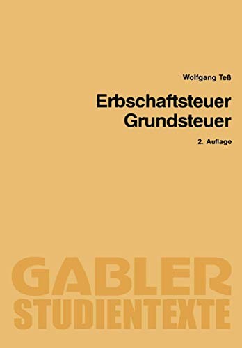 Cover for Erbschaftsteuer Grundsteuer