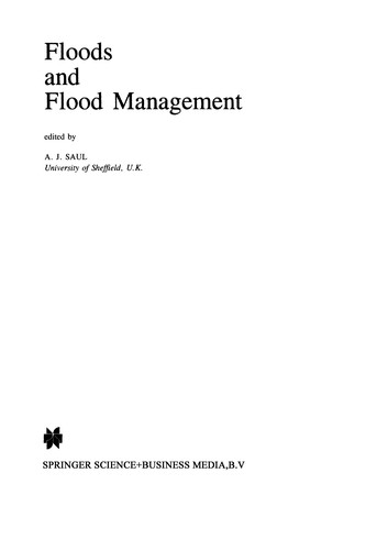 Cover for Floods and Flood Management