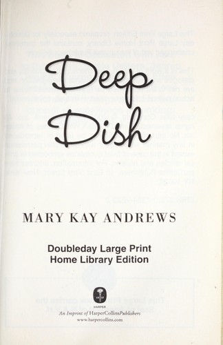 Cover for Deep dish