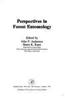 Cover for Perspectives in forest entomology