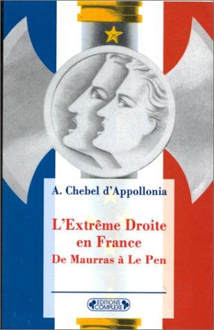 Cover for L Extreme Droite En France