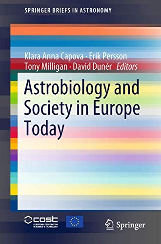 Cover for Astrobiology and Society in Europe Today