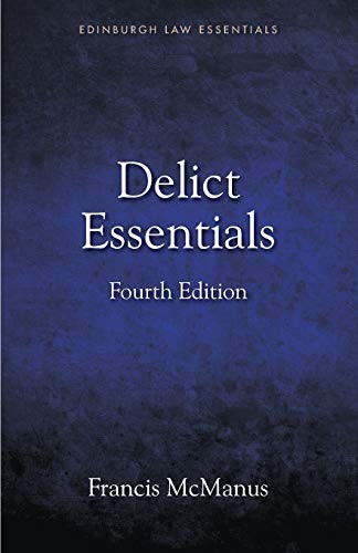 Cover for Delict Essentials