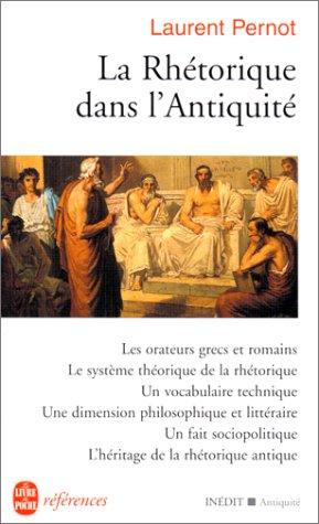 Cover for La rhétorique dans l'Antiquité