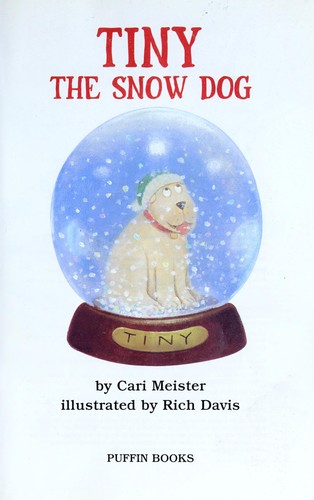 Cover for Tiny the snow dog
