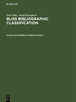 Cover for Bliss Bibliographic Classification: Class AY/B